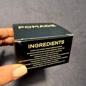 Based Bodyworks Pomade 3oz Santal Scented Hair Styling Clay Made in USA NEW